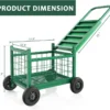heavy duty rolling garden utility cart