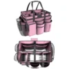 detachable wheeled cleaning caddy tote bag