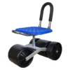 height adjustable rolling garden work seat