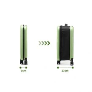 Collapsible Expandable Hard Shell Rolling Luggage