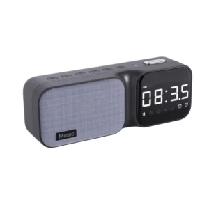 white noise digital alarm clock bluetooth speaker