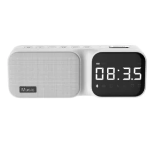 white noise digital alarm clock bluetooth speaker