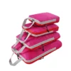 4 set expandable waterproof compression packing cubes