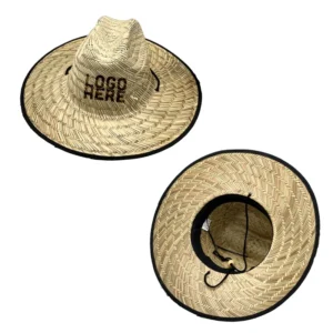 lifeguard straw sun hat for the beach