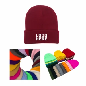 acrylic knitted beanies