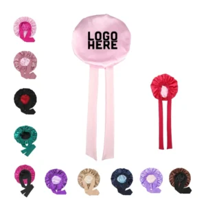 sleep cap with tie band