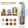 rechargeable gravity sensor grinder set for premium home reward programs