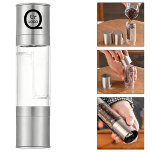 double head stainless steel pepper grinders