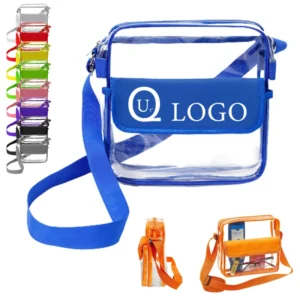 transparent cross body shoulder bag