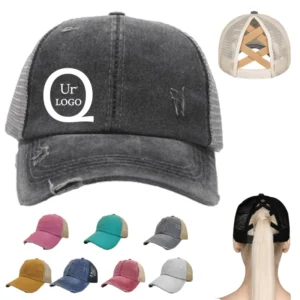ponytail cap