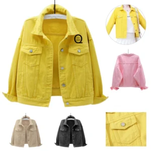 men and women's denim jacket