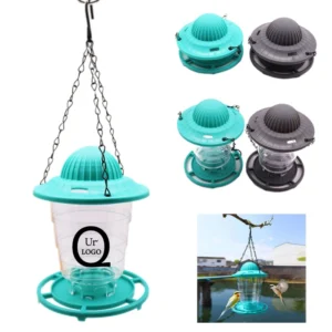 plastic bird feeder