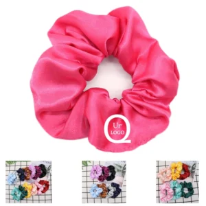 simulated silk satin large intestine hairband