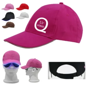 led luminous baseball cap