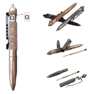aviation aluminum alloy tactical defense pen