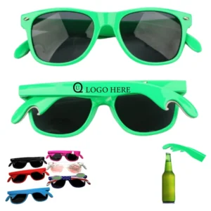 sunglasses w/ beer opener