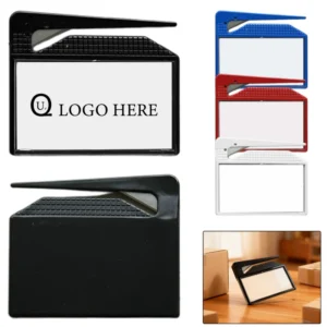 business card letter opener