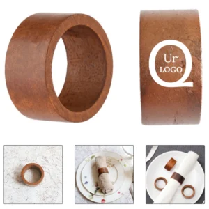 wooden napkin ring