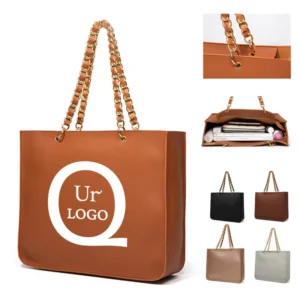 14.97 x 4.34 x 12.99" ladies chain shoulder bag