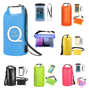 three piece set outdoor sports waterproof bag