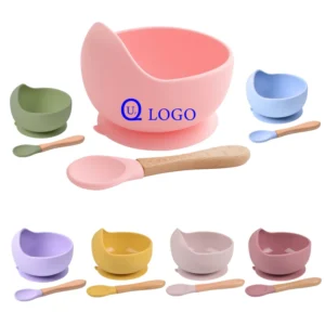 silicone baby bowls set