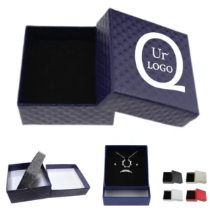 square paper jewelry case