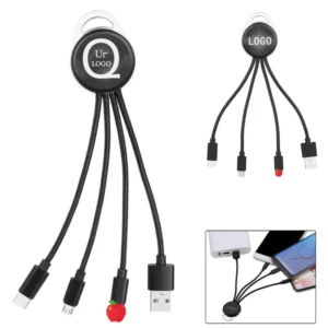 four in one luminous charging cable