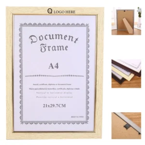 vertical certificate frame