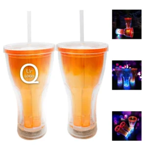 cola double layered straw cup 15.2 oz