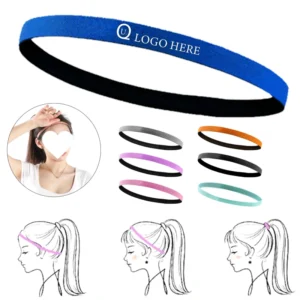 non slip elastic sports headbands