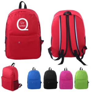 11.8 x 5.1 x 16.5" school backpack