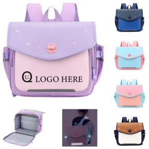13.4 x 7.1 x 11" primary school backpack