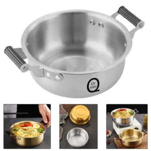 double handled pasta pot