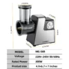 multi functional automatic slicer & shredder