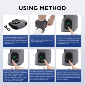 infrared hot compress ankle joint pain relief massager infrared hot compress ankle joint pain relief massager