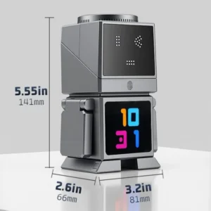FLJ6135 (2) Robot Rotatable 7-in-1 Magnetic Wireless Charging Station