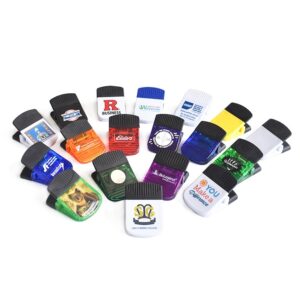 2.76x1.97x1.57" rounded rectangle magnetic plastic clip