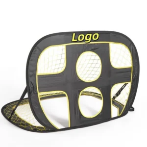 portable pop up 2 goal soccer net