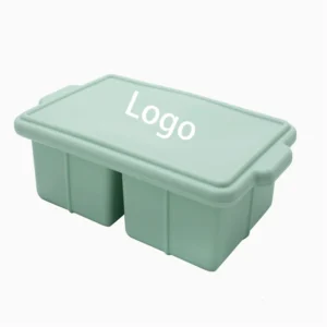 2 Cavity Wide Temperature Resistant Flexible Ice Tray