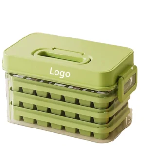 Triple Layer 28-Cavity Food Grade Pp Push-Release Ice Tray