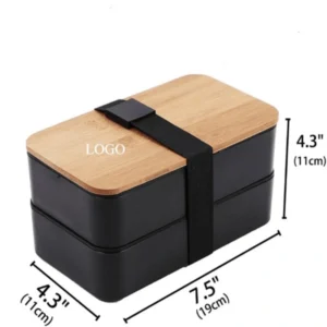 SQ1095 Double-Layer Lunch Box W/ Lid