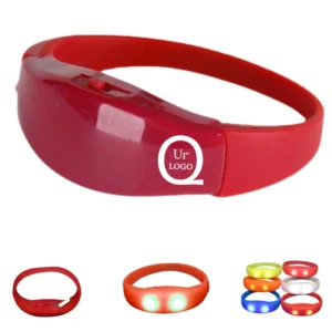 Led Silicone Luminous Vibrating Bracelet