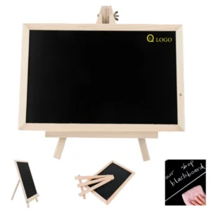 SQ1148 Tabletop Menu Blackboard W/Wooden Stand