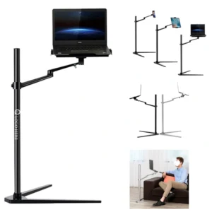 Floor Arm Mount Stand For Laptop & Cellphone