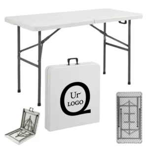 Toolbox-Style Folding Table w/ Handle