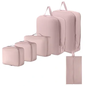 6-Piece Travel Packing Cubes Set