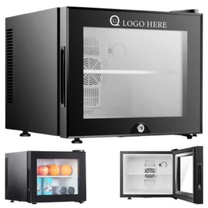 42l mini fridge w/ glass door