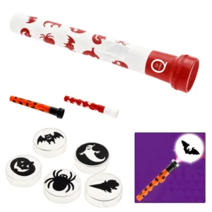halloween light projector flashlight