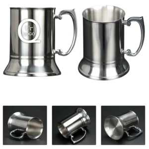 double walled stainless steel beer mug