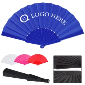 plastic folding fan
